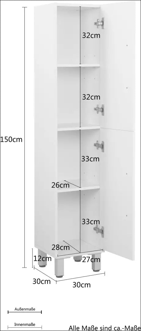Pastatoma vonios spintelė KI1758 - €72 Save 50% 50-100, __label:Pristatymas 1-2 d.d., color-balta, material-mdf,