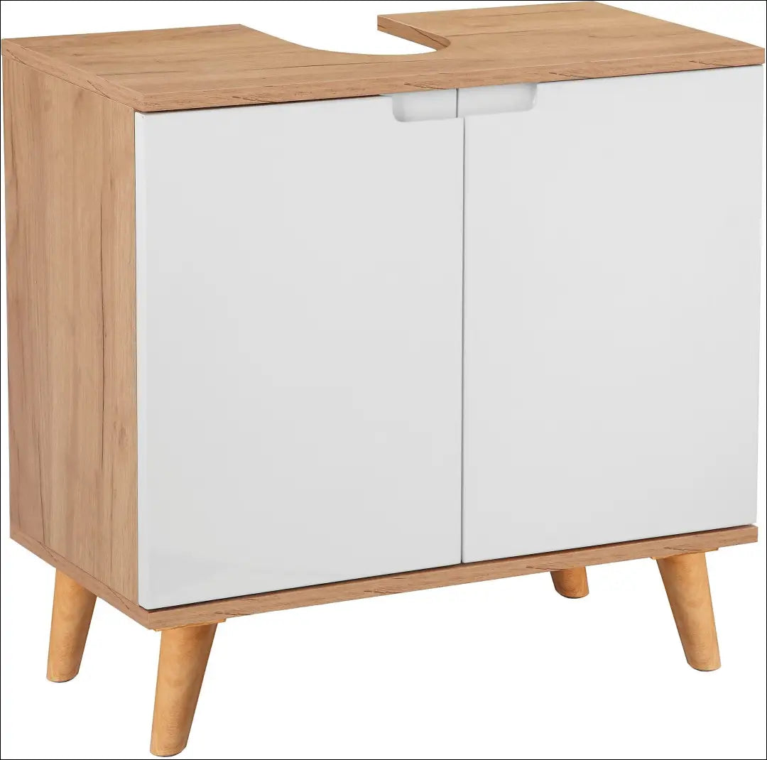 Pastatoma vonios spintelė KI1787 - €75 Save 50% 50-100, __label:Pristatymas 1-2 d.d., color-balta, color-ruda,