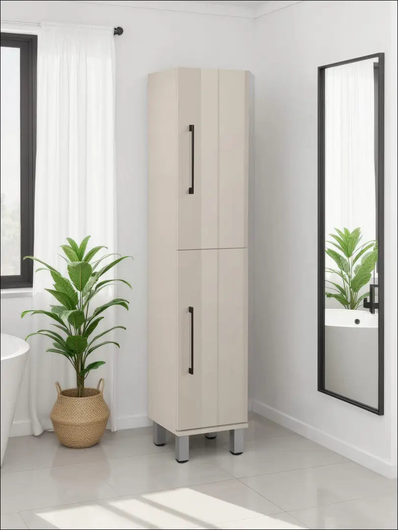 Pastatoma vonios spintelė KI1813 - €70 Save 60% 50-100, __label:Pristatymas 1-2 d.d., color-smelio, material-mdf,