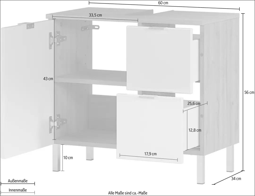 Pastatoma vonios spintelė KI1814 - €120 Save 50% 100-200, __label:Pristatymas 1-2 d.d., color-balta, material-mdf,