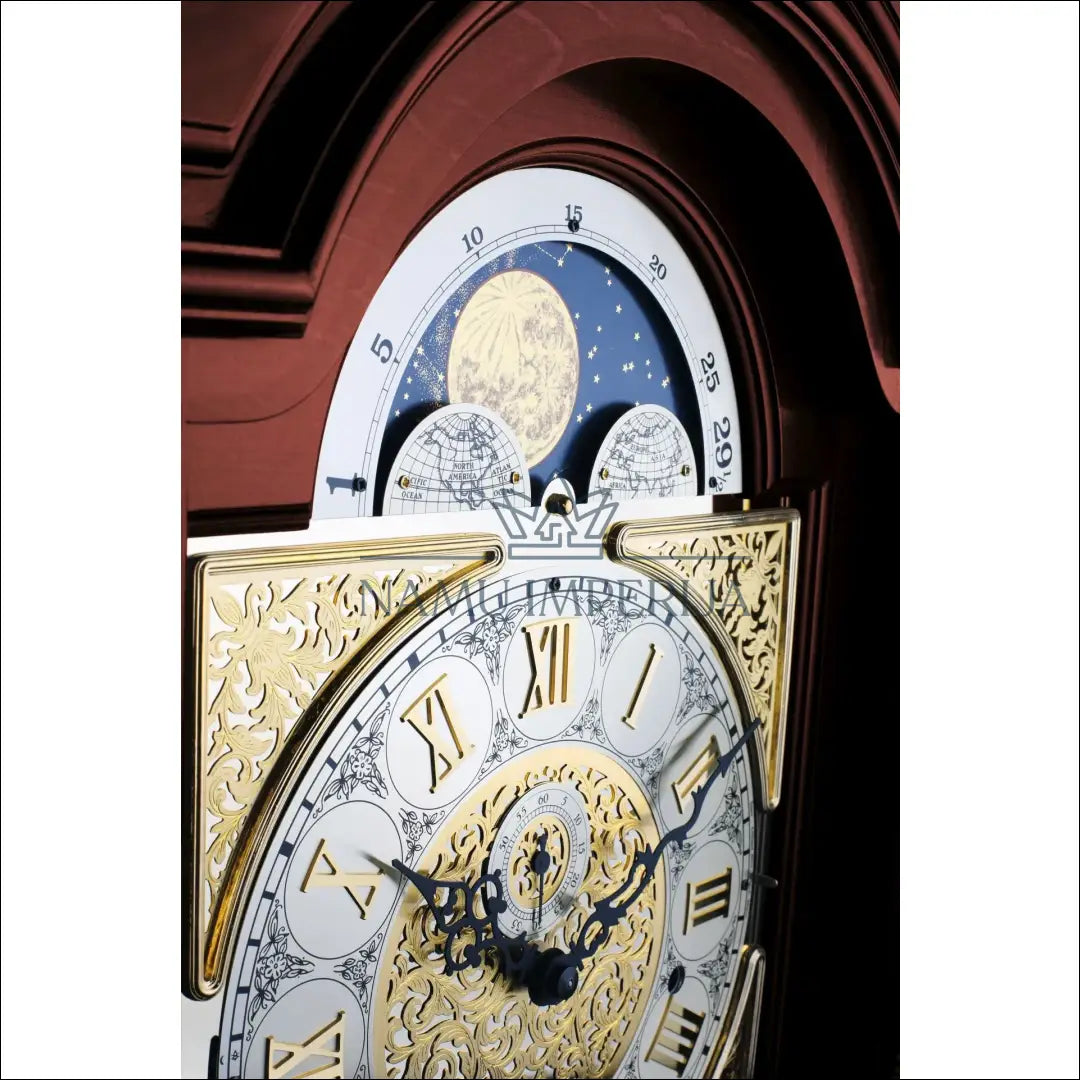 Pastatomas laikrodis “Hermle” DI9441 - €957 Save 60% __label:Pristatymas 1-2 d.d., color-auksine, color-ruda,