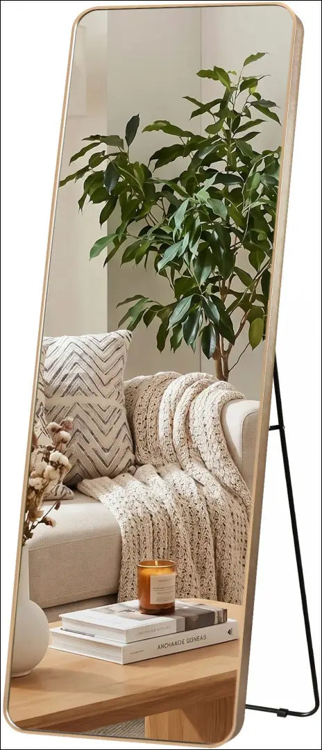 Pastatomas veidrodis DI12348 - €54 Save 50% 50-100, __label:Pristatymas 1-2 d.d., color-auksine, interjeras,