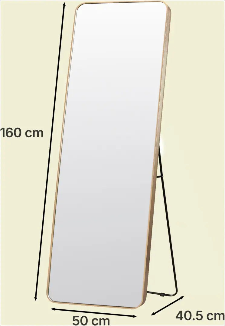 Pastatomas veidrodis DI12348 - €54 Save 50% 50-100, __label:Pristatymas 1-2 d.d., color-auksine, interjeras,