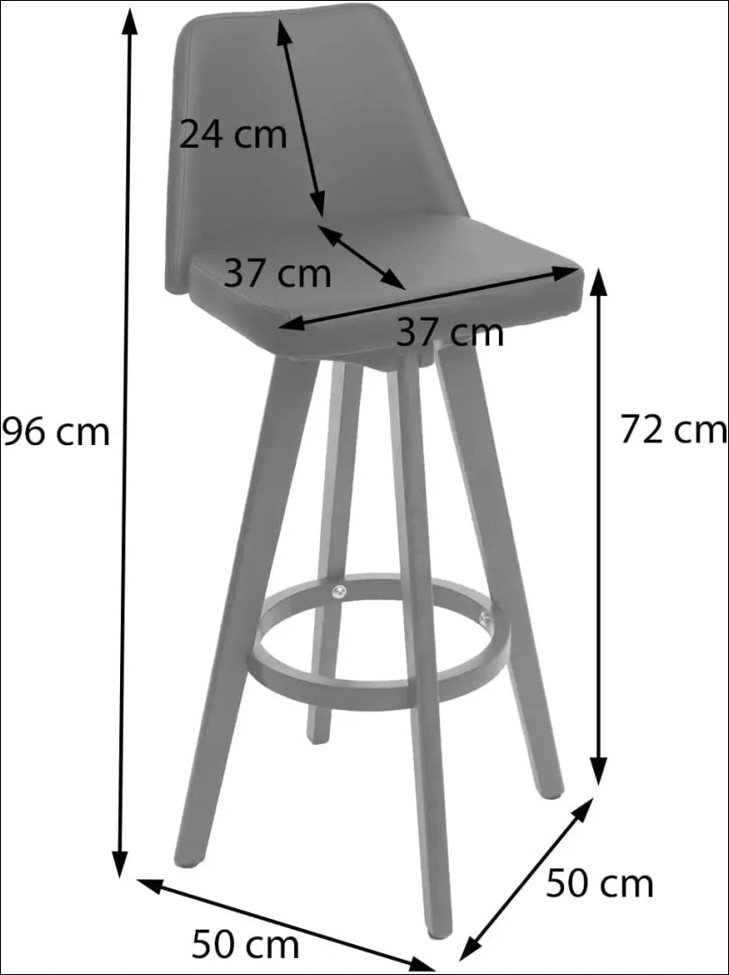 Pasukama baro kėdė VI1154 - €54 Save 50% 50-100, __label:Pristatymas 1-2 d.d., baro-kedes, color-kremas,