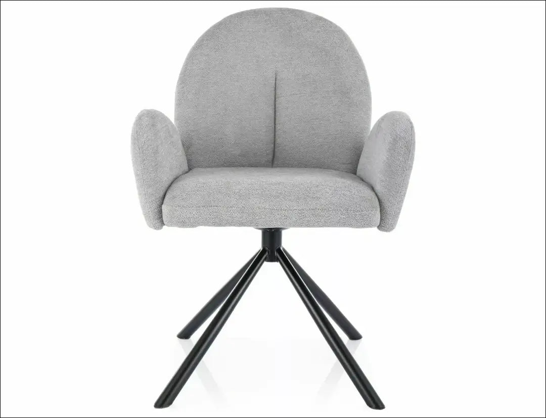 Pasukama kėdė AL017 - 100-200, __label:Pristatymas 5-14 d.d., color-kremas, color-pilka, kedes-valgomojo €100 to €200