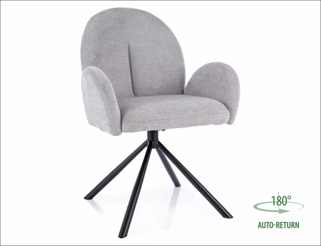 Pasukama kėdė AL017 - €127 Save 20% 100-200, __label:Pristatymas 5-14 d.d., color-kremas, color-pilka, kedes-valgomojo