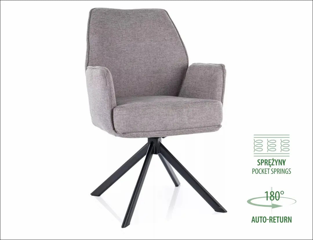 Pasukama kėdė AL019 - €121 Save 20% 100-200, __label:Pristatymas 5-14 d.d., color-kremas, color-pilka, color-zalia