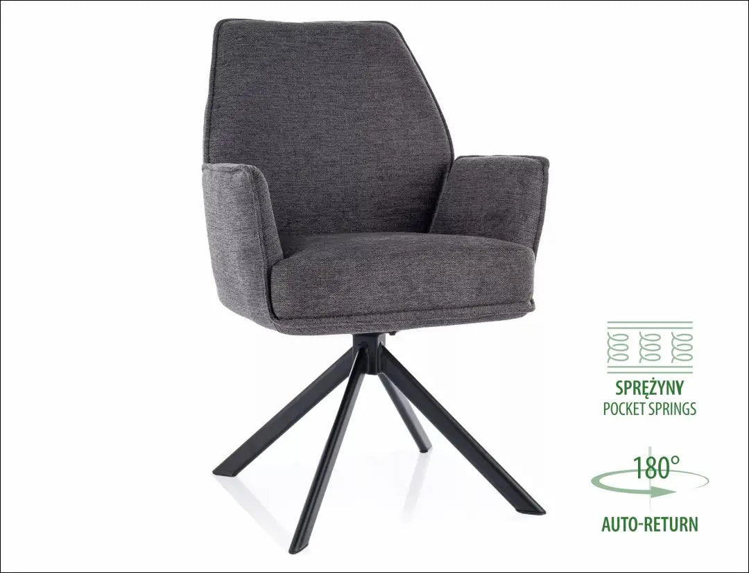 Pasukama kėdė AL019 - €121 Save 20% 100-200, __label:Pristatymas 5-14 d.d., color-kremas, color-pilka, color-zalia