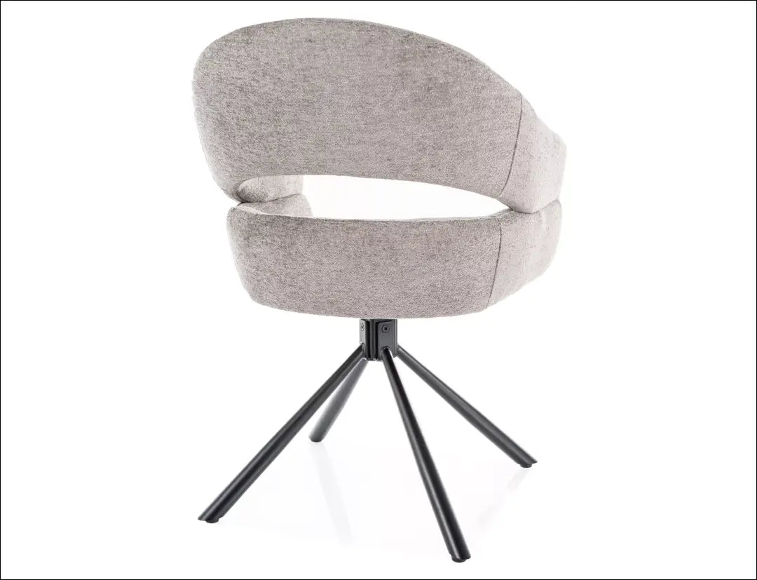 Pasukama kėdė AL042 - 100-200, __label:Pristatymas 5-14 d.d., color-kremas, color-pilka, kedes-valgomojo €100 to €200
