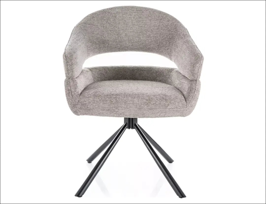 Pasukama kėdė AL042 - 100-200, __label:Pristatymas 5-14 d.d., color-kremas, color-pilka, kedes-valgomojo €100 to €200