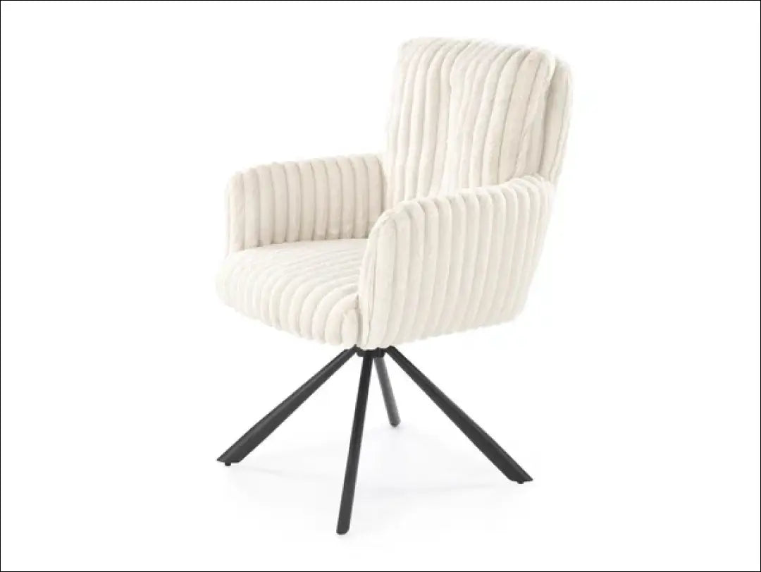 Pasukama kėdė LR004 - 100-200, __label:Pristatymas 5-14 d.d., color-kremas, color-pilka, kedes-valgomojo €100 to €200