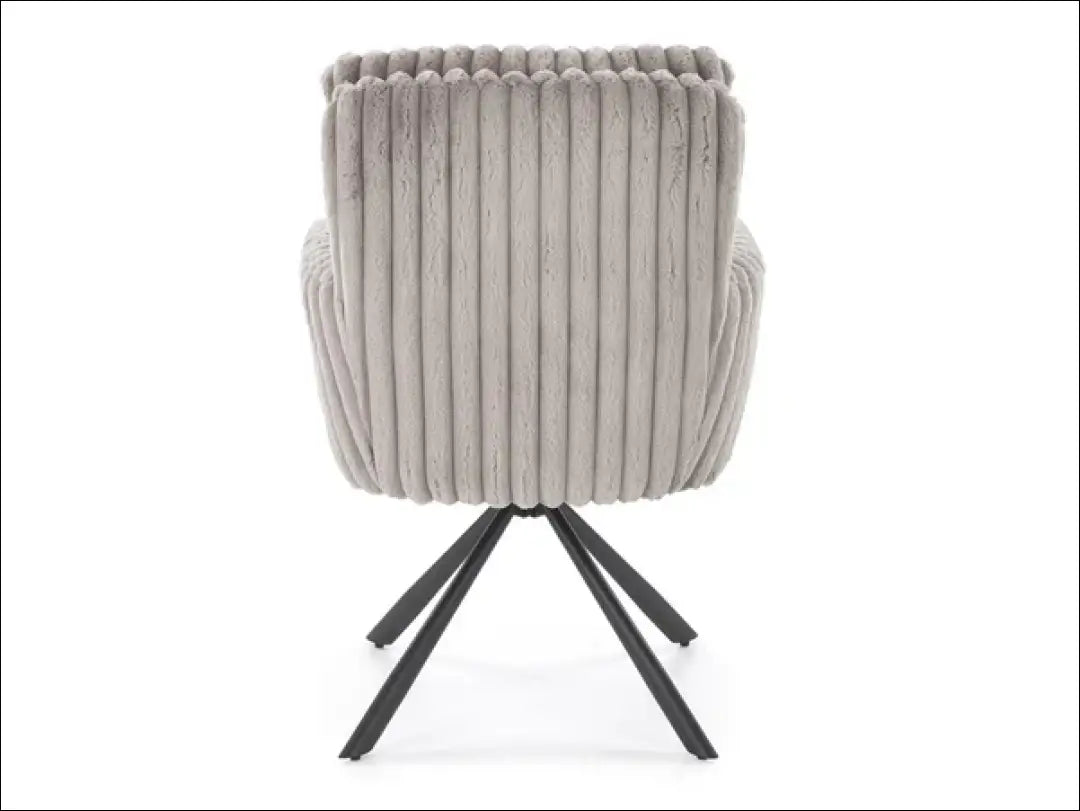 Pasukama kėdė LR004 - 100-200, __label:Pristatymas 5-14 d.d., color-kremas, color-pilka, kedes-valgomojo €100 to €200