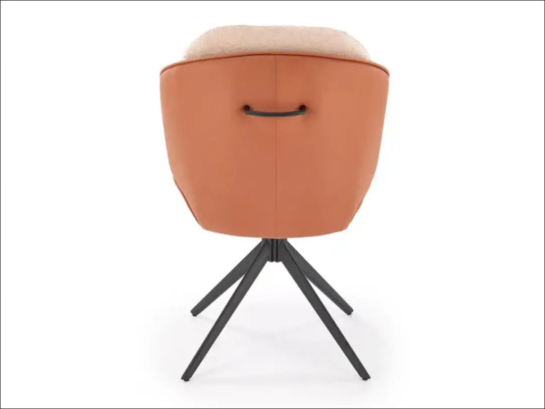 Pasukama kėdė LR012 - €120 Save 20% 100-200, __label:Pristatymas 5-14 d.d., color-ruda, color-smelio, kedes-valgomojo