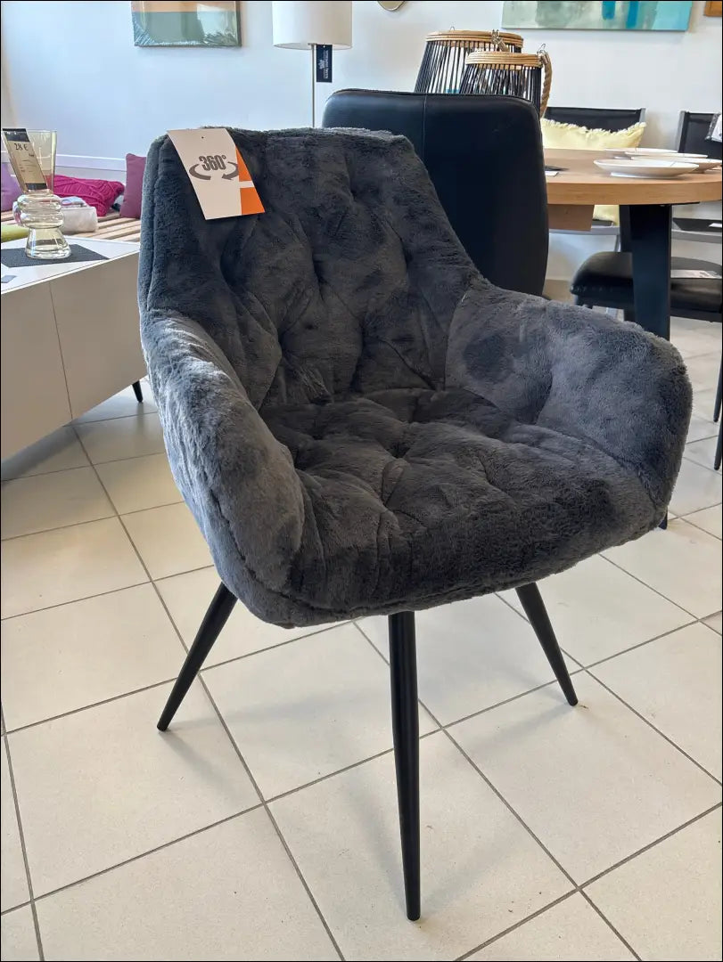 Pasukama kėdė VI1043 - €75 Save 55% 50-100, __label:Pristatymas 1-2 d.d., biuro-baldai, biuro-kedes, color-pilka €50