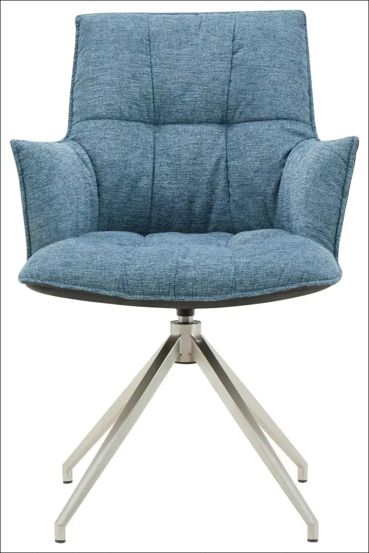 Pasukama kėdė VI1282 - €100 Save 50% 100-200, __label:Pristatymas 1-2 d.d., color-melyna, color-pilka, kedes-valgomojo