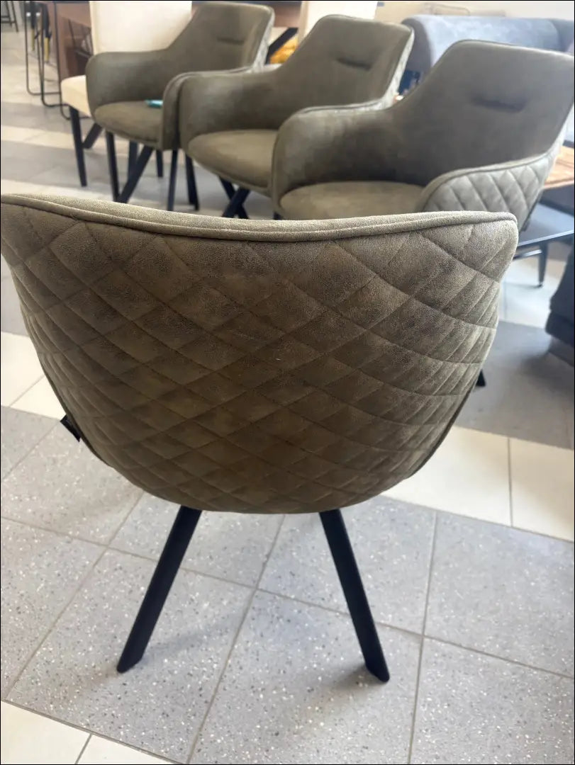 Pasukama kėdė VI1299 - €125 Save 50% 100-200, __label:Pristatymas 1-2 d.d., color-pilka, color-zalia, kedes-valgomojo