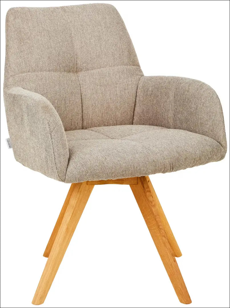 Pasukama kėdė VI1341 - €84 Save 50% 50-100, __label:Pristatymas 1-2 d.d., color-ruda, color-smelio, kedes-valgomojo €50