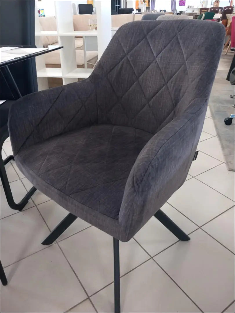 Pasukama kėdė VI1390 - €92 Save 50% 50-100, __label:Pristatymas 1-2 d.d., biuro-baldai, biuro-kedes, color-pilka €50