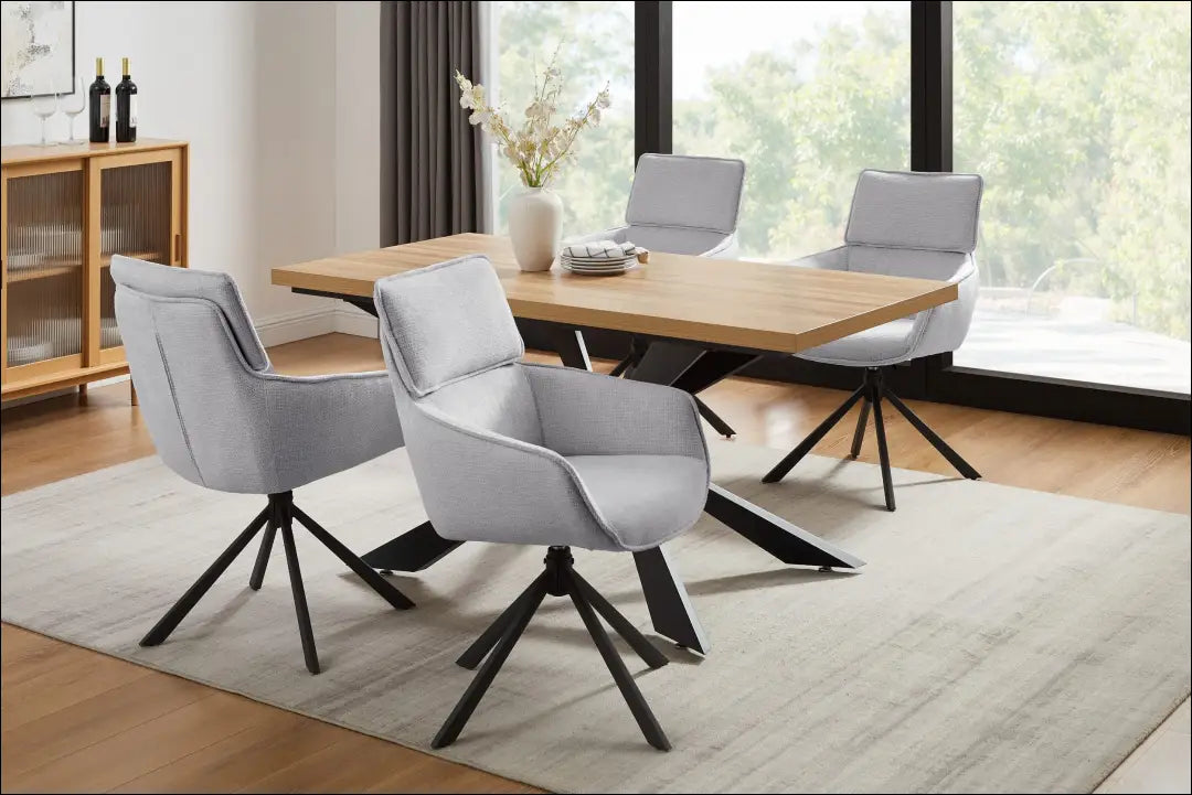 Pasukama kėdė VI1433 - €62 Save 50% 50-100, __label:Pristatymas 1-2 d.d., biuro-baldai, biuro-kedes, color-pilka €50
