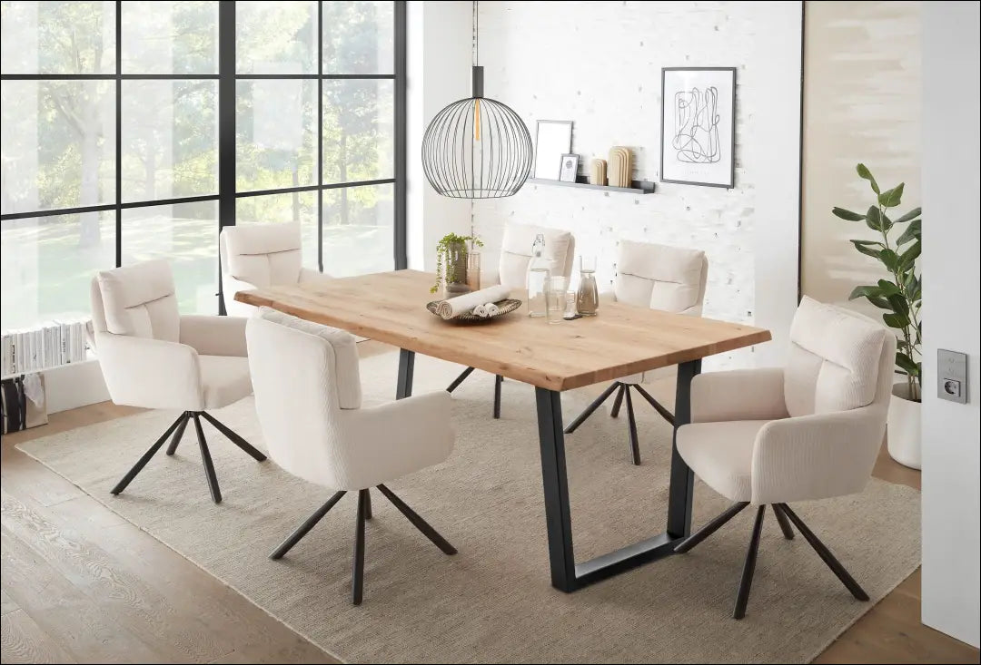 Pasukama kėdė VI1437 - €105 Save 50% 100-200, __label:Pristatymas 1-2 d.d., color-kremas, kedes-valgomojo,