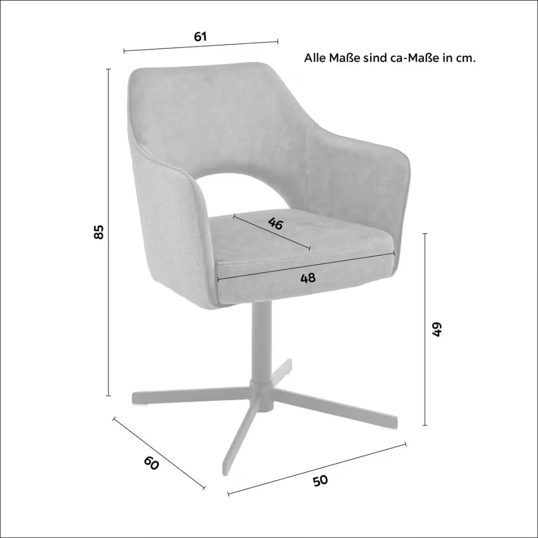 Pasukama kėdė VI1571 - €85 Save 50% 50-100, __label:Pristatymas 1-2 d.d., biuro-baldai, biuro-kedes, color-ruda Aksomas