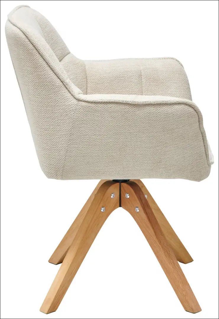 Pasukama kėdė VI1645 - €70 Save 50% 50-100, __label:Pristatymas 1-2 d.d., color-kremas, kedes-valgomojo,