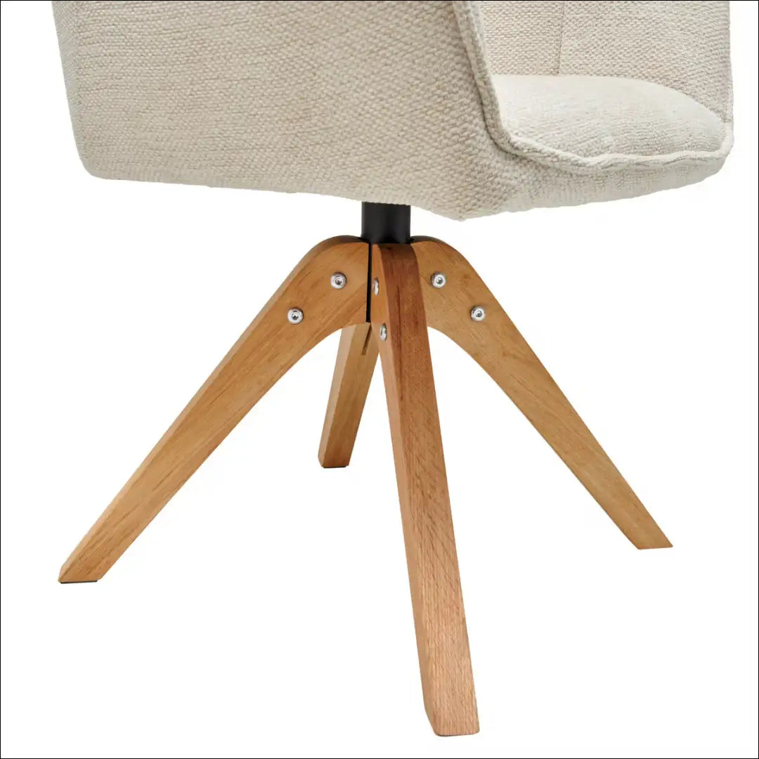 Pasukama kėdė VI1645 - €70 Save 50% 50-100, __label:Pristatymas 1-2 d.d., color-kremas, kedes-valgomojo,