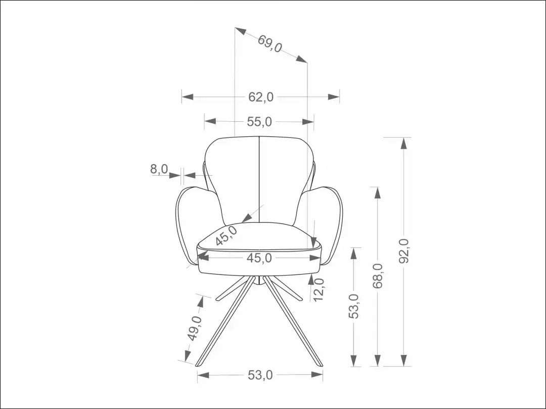 Pasukama kėdė VI1651 - €102 Save 30% 100-200, __label:Pristatymas 1-2 d.d., biuro-baldai, biuro-kedes, color-smelio