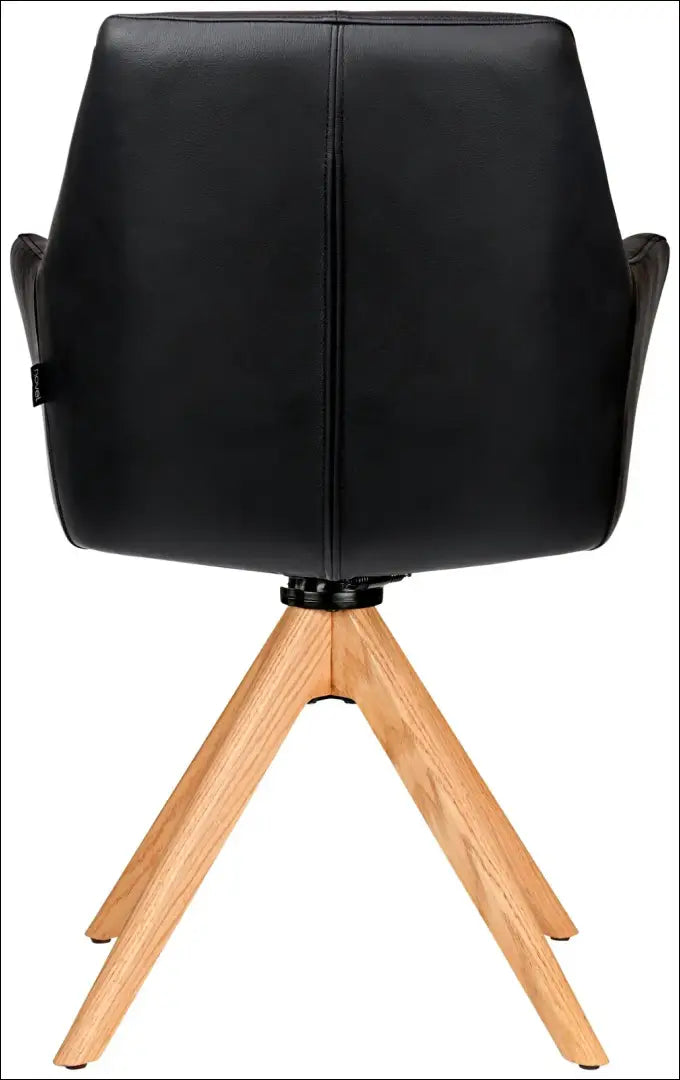 Pasukama odinė kėdė VI1252 - €243 Save 50% __label:Pristatymas 1-2 d.d., color-juoda, color-ruda, kedes-valgomojo,