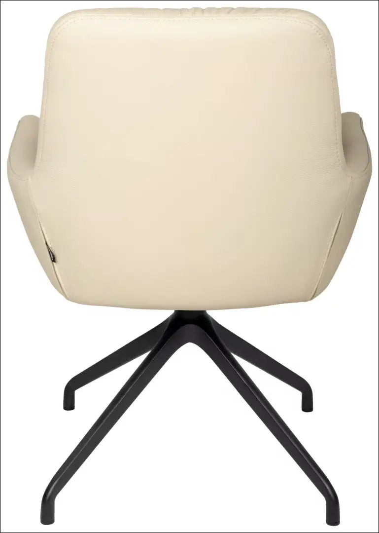 Pasukama odinė kėdė VI1315 - €150 Save 50% 100-200, __label:Pristatymas 1-2 d.d., color-kremas, kedes-valgomojo,