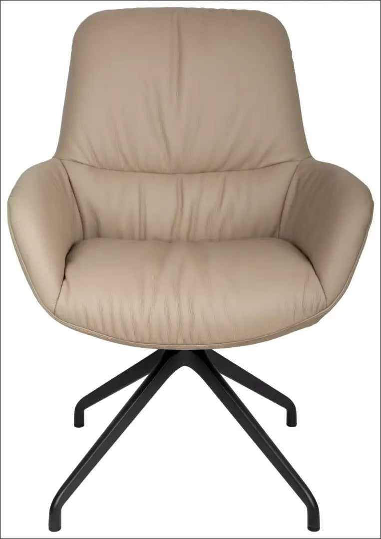 Pasukama odinė kėdė VI1325 - €150 Save 50% 100-200, __label:Pristatymas 1-2 d.d., color-smelio, kedes-valgomojo,