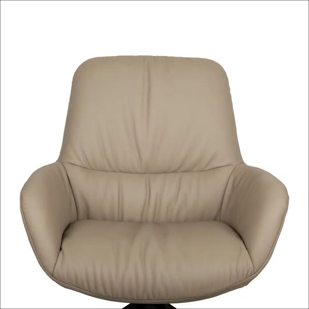 Pasukama odinė kėdė VI1325 - €150 Save 50% 100-200, __label:Pristatymas 1-2 d.d., color-smelio, kedes-valgomojo,