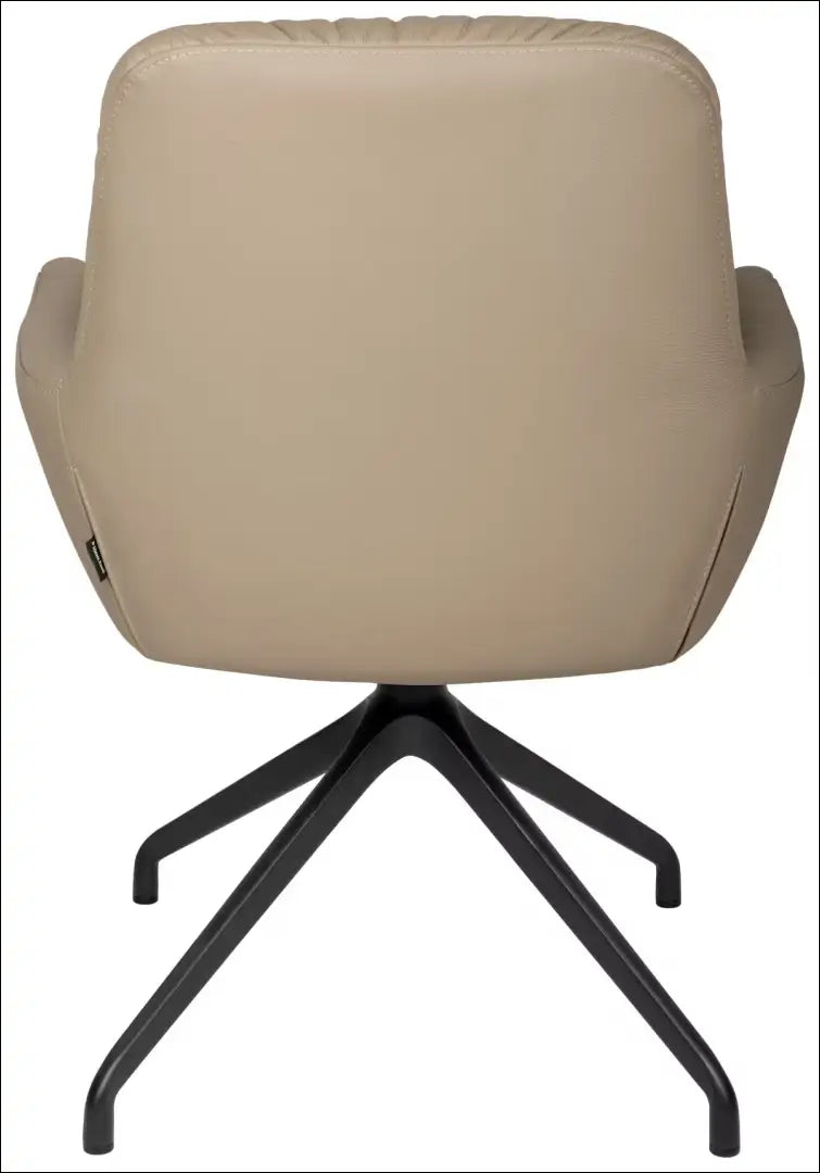 Pasukama odinė kėdė VI1325 - €150 Save 50% 100-200, __label:Pristatymas 1-2 d.d., color-smelio, kedes-valgomojo,