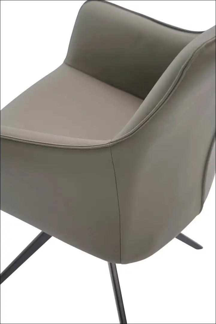 Pasukama odinė kėdė VI1345 - €170 Save 50% 100-200, __label:Pristatymas 1-2 d.d., color-pilka, kedes-valgomojo,