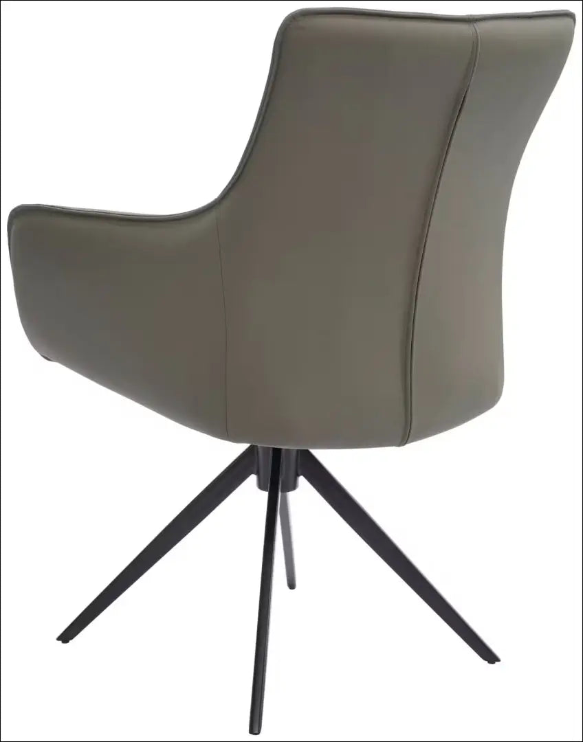 Pasukama odinė kėdė VI1345 - €170 Save 50% 100-200, __label:Pristatymas 1-2 d.d., color-pilka, kedes-valgomojo,