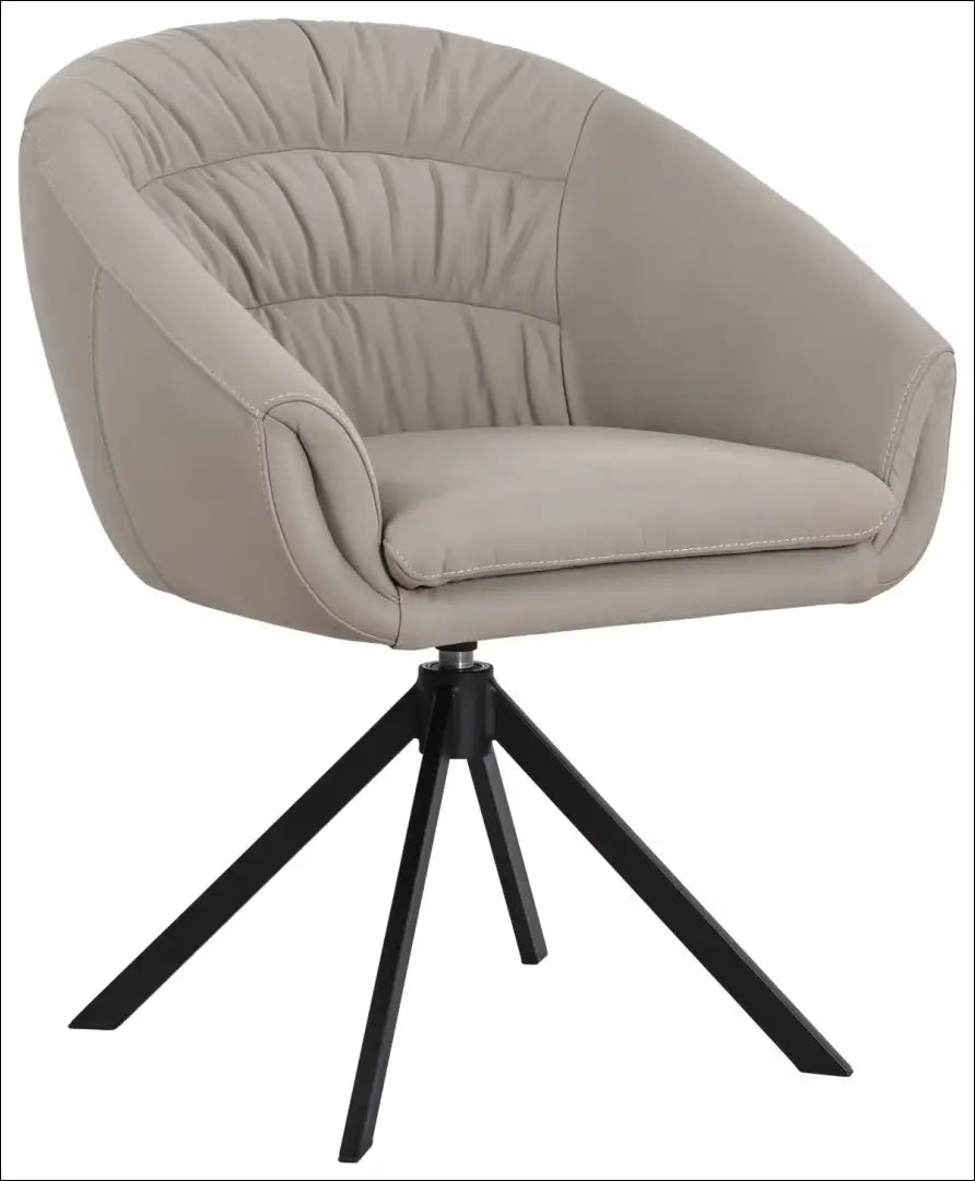 Pasukama odinė kėdė VI1349 - €94 Save 50% 50-100, __label:Pristatymas 1-2 d.d., color-pilka, kedes-valgomojo,