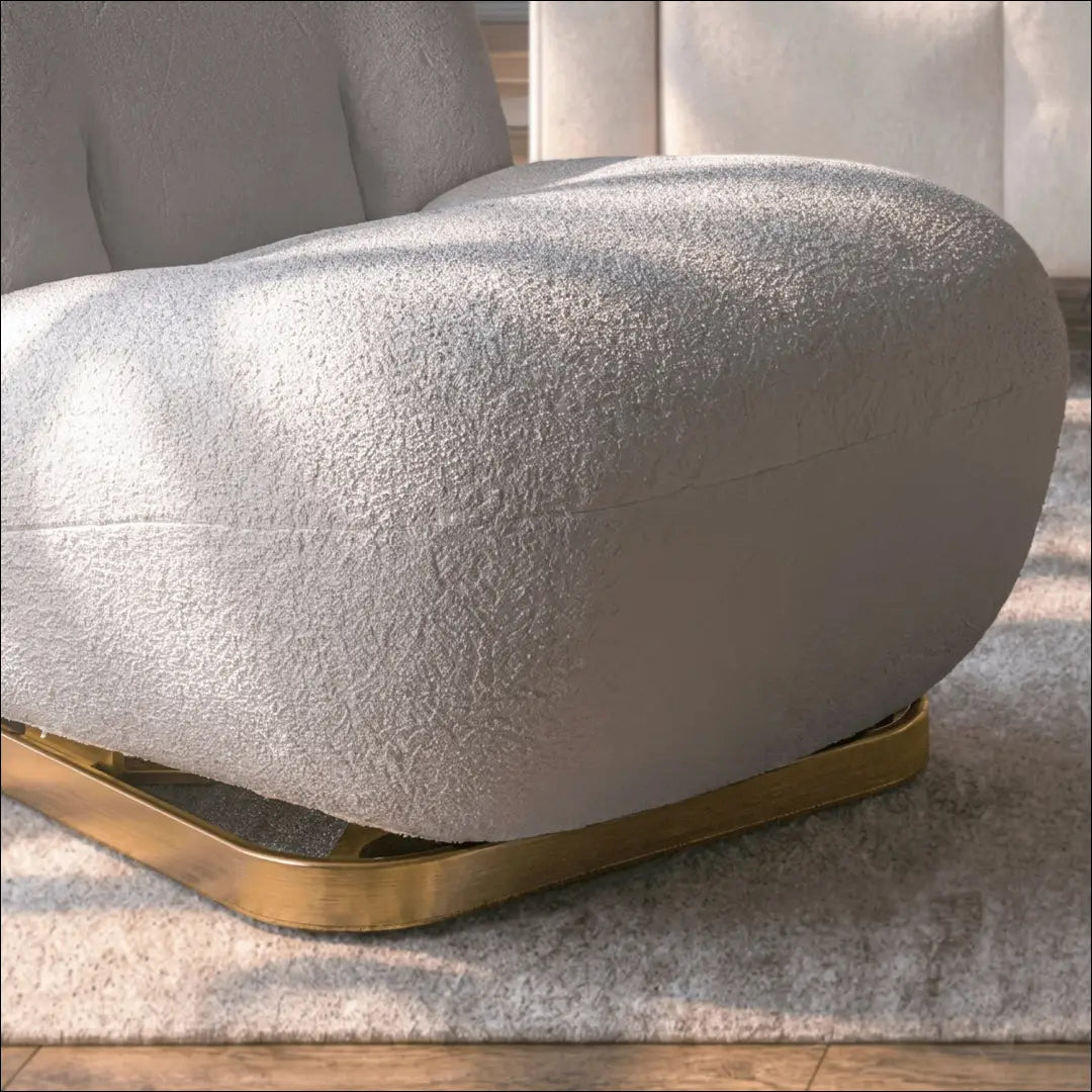 Pasukama poilsio kėdė pilka boucle TE2466 - €207 Save 15% __label:Pristatymas 5-14 d.d., Newelite Naujausi produktai