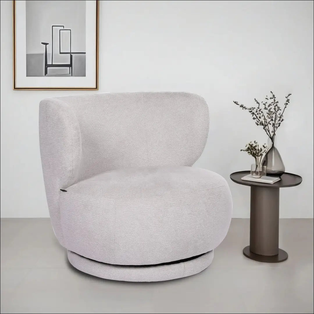 Pasukamas fotelis MI1015 - €115 Save 50% 100-200, __label:Pristatymas 1-2 d.d., color-kremas, foteliai,