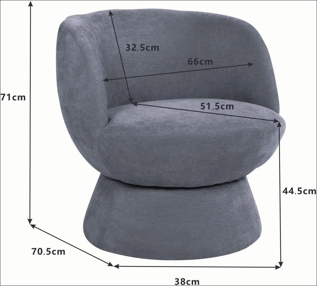 Pasukamas fotelis MI874 - €115 Save 50% 100-200, __label:Pristatymas 1-2 d.d., color-ruda, foteliai, material-gobelenas