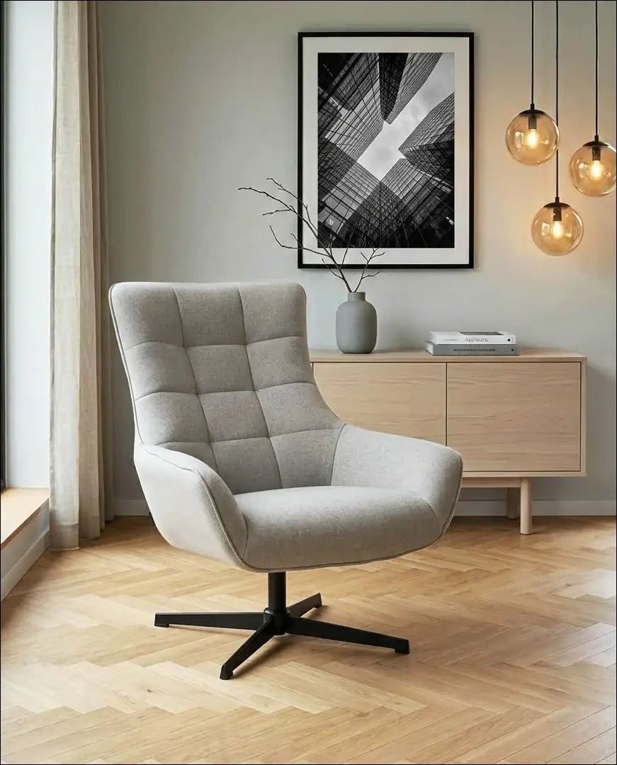 Pasukamas fotelis MI977 - €160 Save 50% 100-200, __label:Pristatymas 1-2 d.d., color-pilka, foteliai,