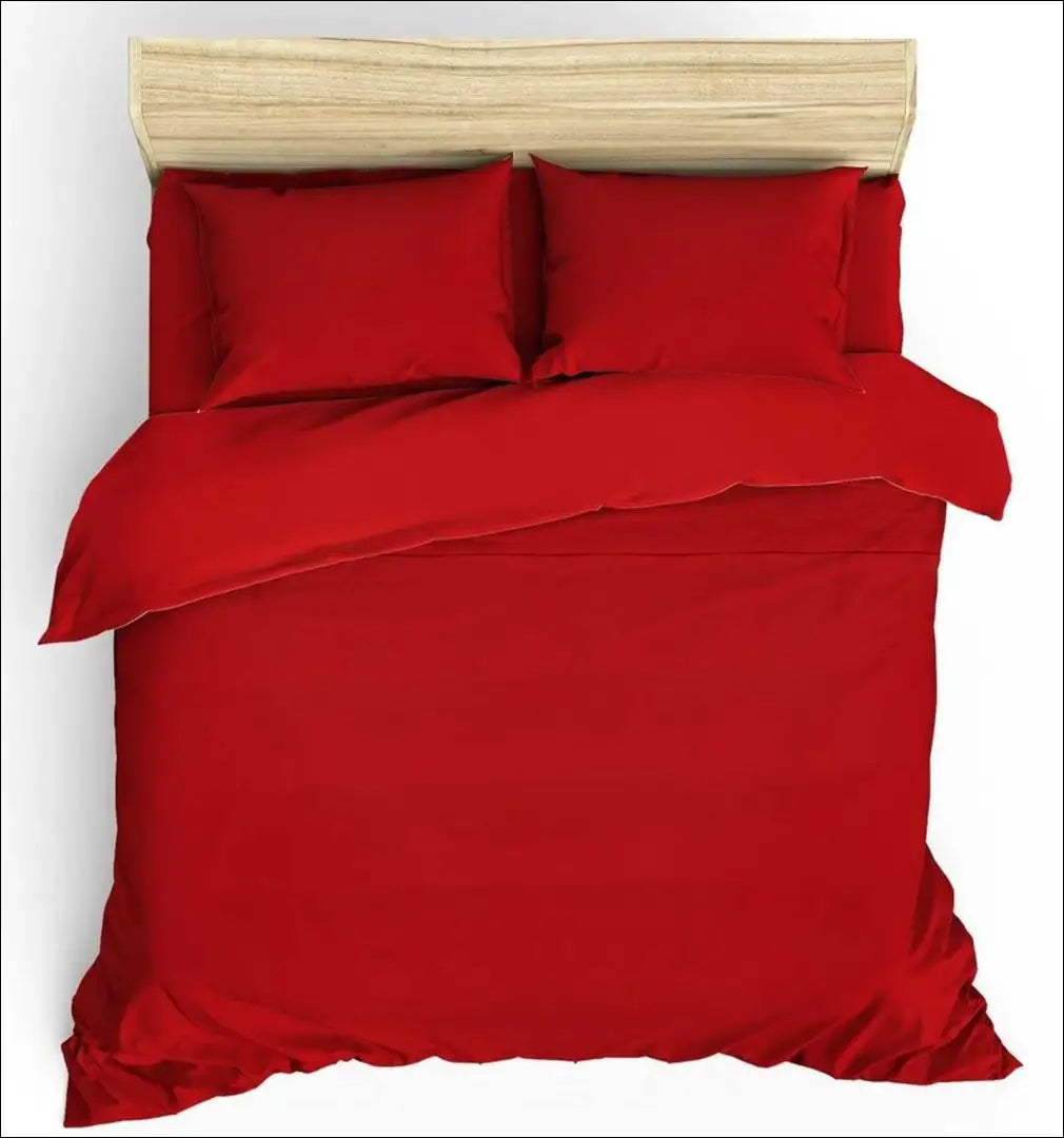 Patalynės komplektas (2 dalys) DI11370 - €23 Save 60% __label:Pristatymas 1-2 d.d., color-raudona, material-medvilne,