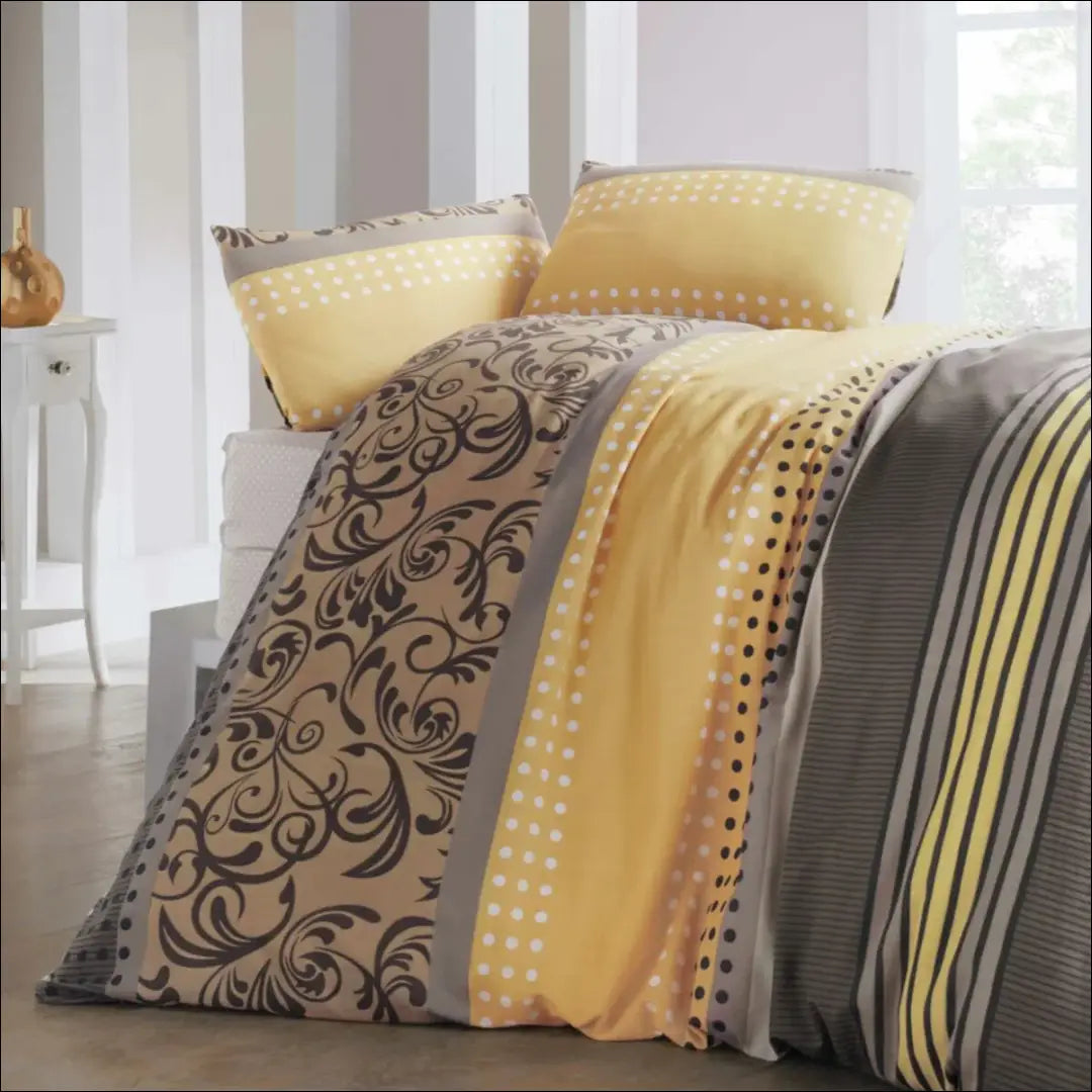 Patalynės komplektas (2 dalys) DI11422 - €14 Save 65% __label:Pristatymas 1-2 d.d., color-geltona, color-smelio,