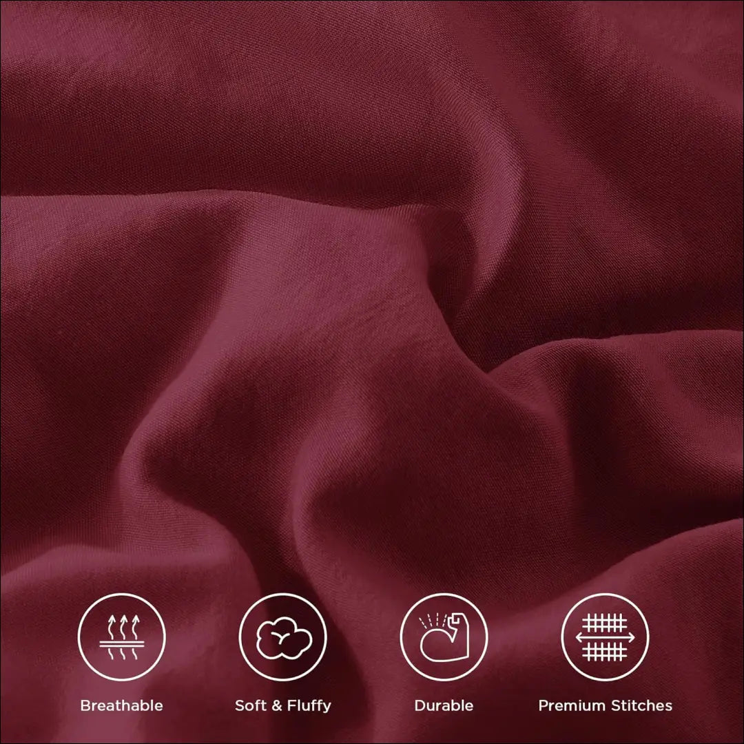 Patalynės komplektas (2 dalys) DI11768 - €12 Save 60% __label:Pristatymas 1-2 d.d., color-raudona, material-medvilne,