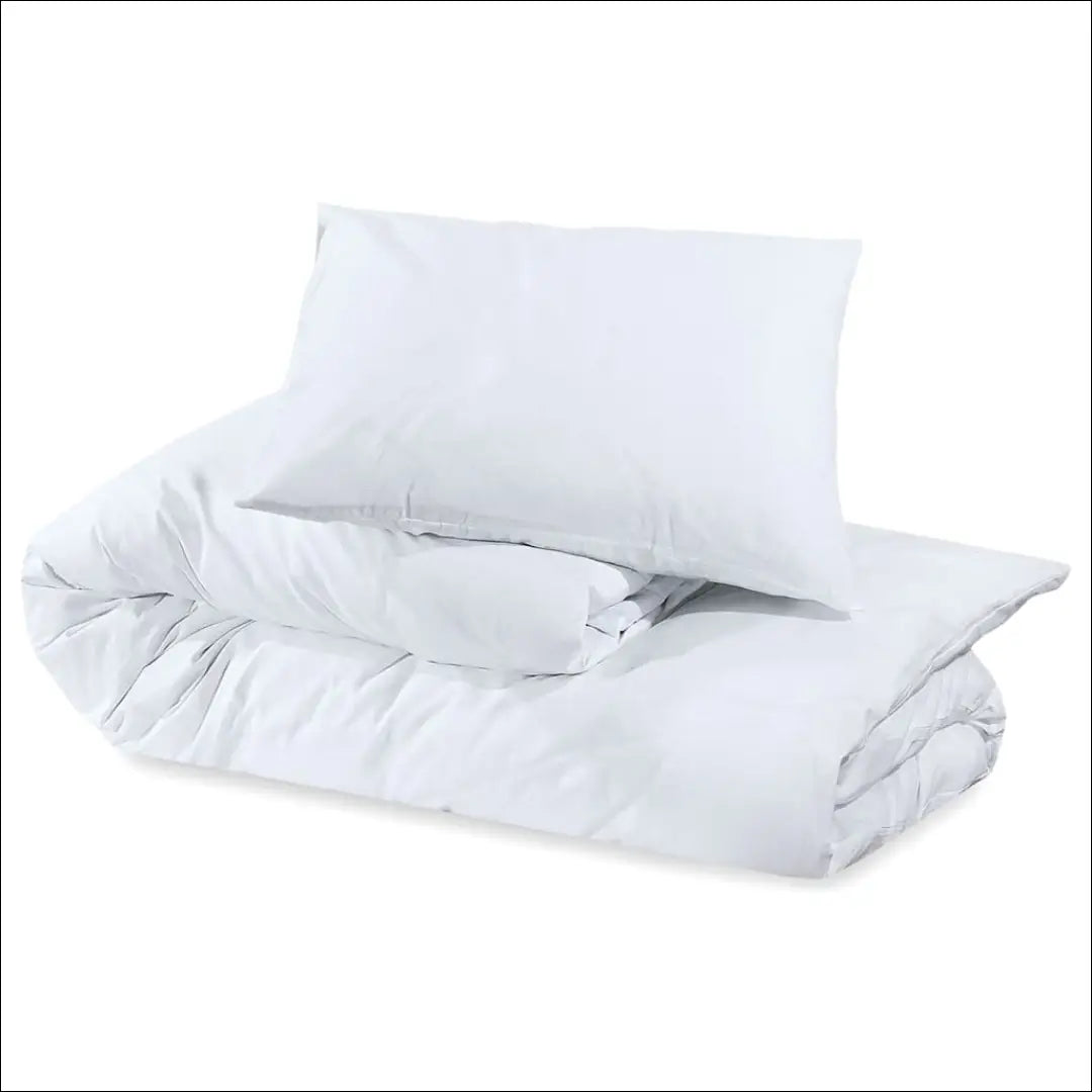 Patalynės komplektas (3 dalys) DI11469 - €19 Save 65% __label:Pristatymas 1-2 d.d., color-balta, material-poliesteris,