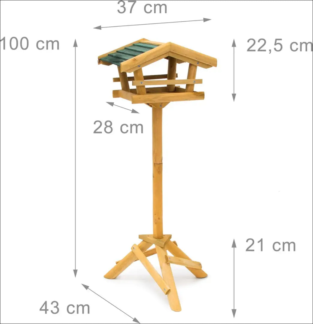 Paukščių lesyklėlė ant stovo DA0197 - €20 Save 50% __label:Pristatymas 1-2 d.d., gyvunai, lauko-kita, under-25 Iki €25