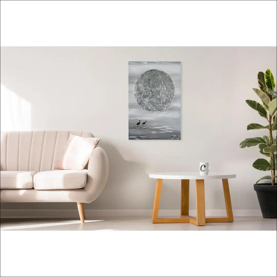 Paveikslas DI10331 - €94 Save 50% 50-100, __label:Pristatymas 1-2 d.d., color-pilka, color-sidabrine, interjeras €50