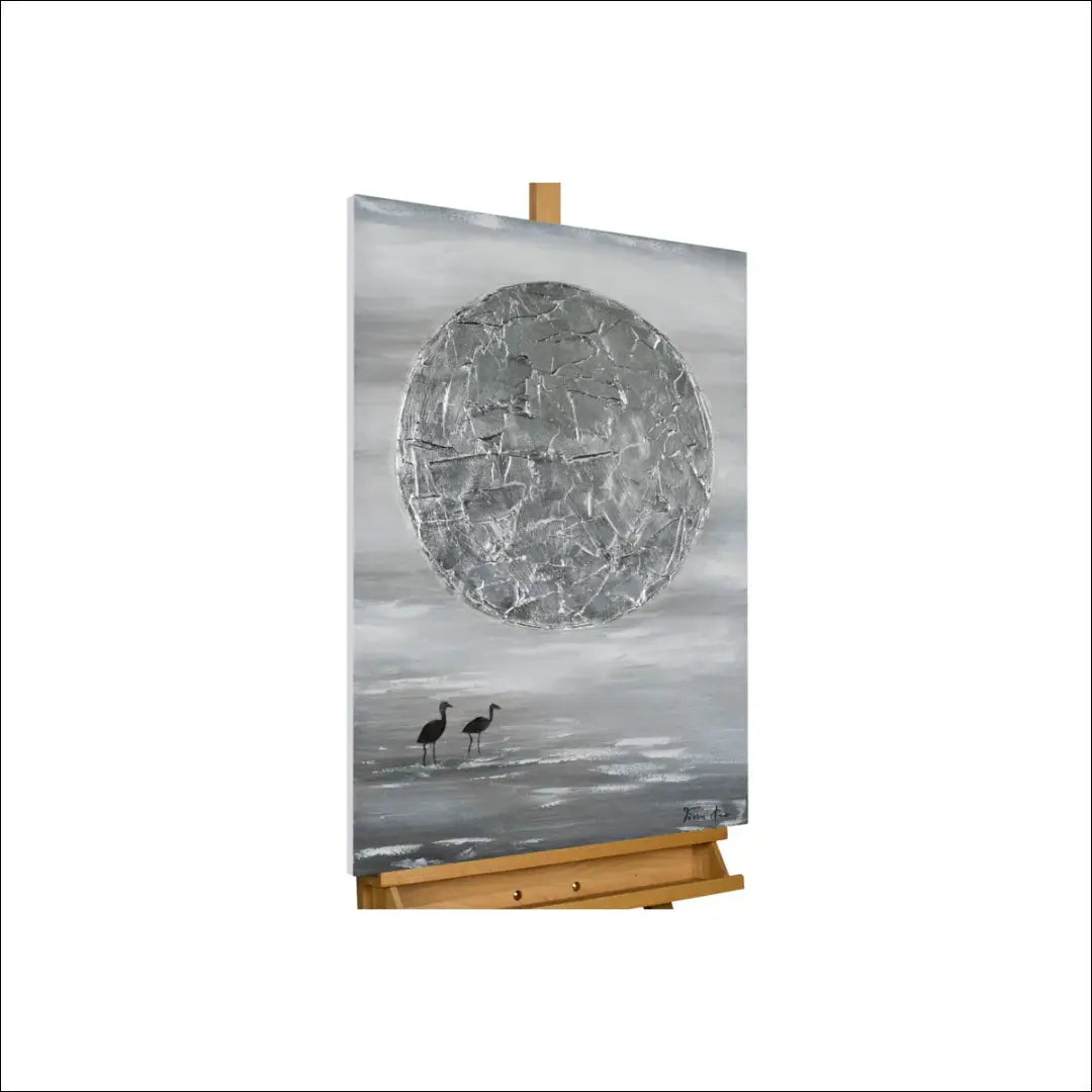 Paveikslas DI10331 - €94 Save 50% 50-100, __label:Pristatymas 1-2 d.d., color-pilka, color-sidabrine, interjeras €50
