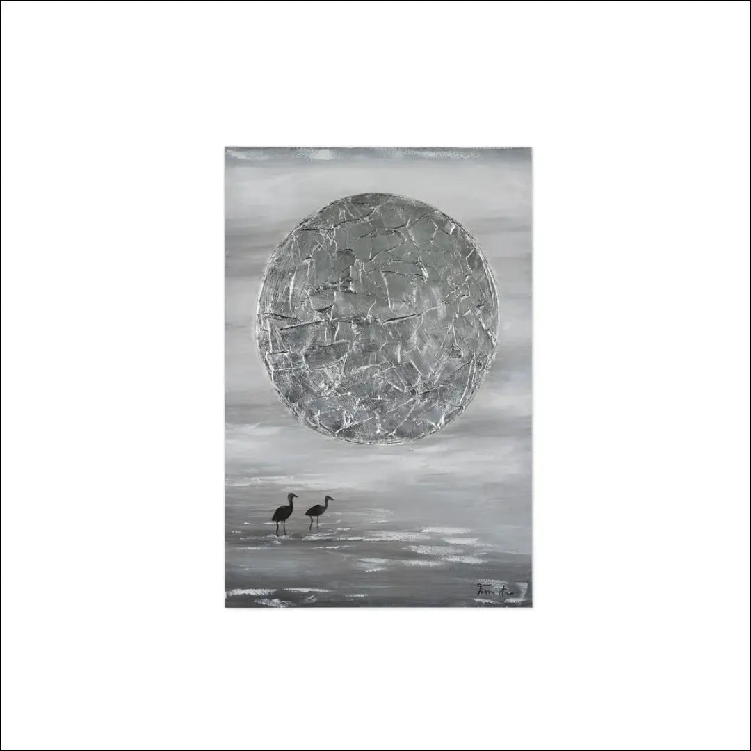 Paveikslas DI10331 - €94 Save 50% 50-100, __label:Pristatymas 1-2 d.d., color-pilka, color-sidabrine, interjeras €50