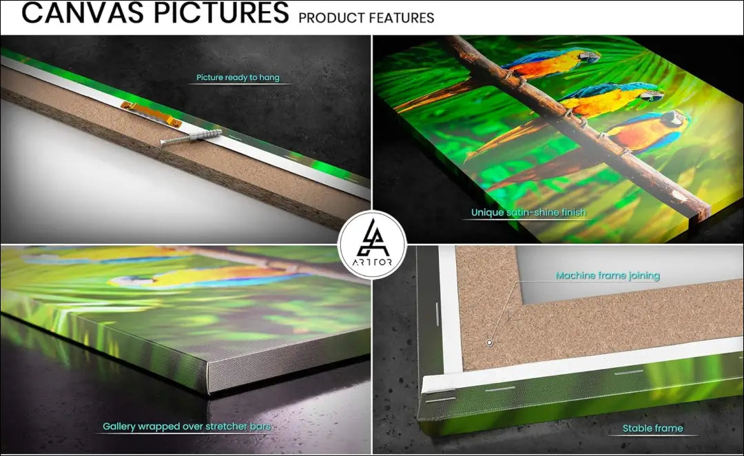 Paveikslų komplektas (4 dalys) DI10311 - €60 Save 50% 50-100, __label:Pristatymas 1-2 d.d., color-marga, color-margas,