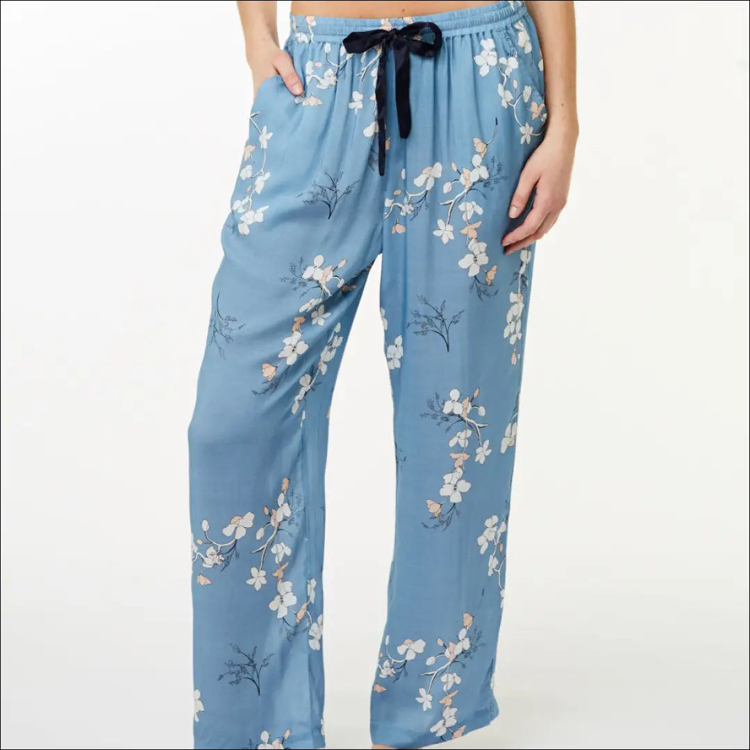 Pižamos kelnės “CCDK’ DI7621 - €17 Save 65% __label:Pristatymas 1-2 d.d., color-melyna, material-viskoze, pizamos,